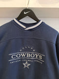 Dallas Cowboys NFL Embroidered Sweatshirt Sz M