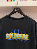 Vintage 1998 WCW Bill Goldberg T-Shirt Sz L Front and Back Graphics