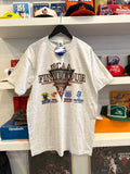 NWT Vintage 1997 NCAA Final Four Basketball Championships Kentucky Wildcats Minnesota Golden Gophers Arizona Wildcats North Carolina Tar Heels T-Shirt Sz L