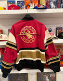 Vintage NASCAR Winston Cup Series Jeff Hamilton Racing Collection Jacket Sz L