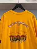Harley-Davidson of Toronto Canada Thunder and Lightning Eagle T-Shirt Sz XL