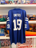 NWT Baltimore Colts Johnny Unitas #19 Reebok Jersey Sz XXL