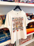 Vintage Chicago Bulls 1991 NBA World Champs Caricature Salem Sportswear T-Shirt Sz XL