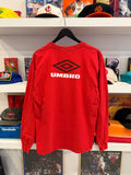 Vintage Manchester United Soccer Long Sleeve T-Shirt Sz L Made in USA