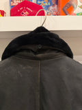 Harley-Davidson Military Style Leather Bomber Jacket Sz M