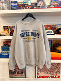 Vintage University of Notre Dame Fightin’ Irish Sweatshirt Sz XXXL