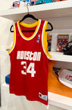 Olajuwon #34 Houston Rockets NBA Champion Jersey Sz 40/M Made in USA