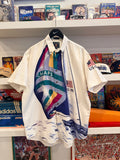 Vintage Chaps Ralph Lauren Sailing US-78 Button Down Short Sleeve Shirt Sz XL
