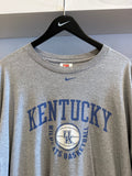 Vintage UK University of Kentucky Wildcats Basketball Nike Elite T-Shirt Sz XXL