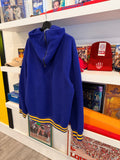 Polo Ralph Lauren Blue Tigers Varsity Sherpa Fleece Zip Up Collegiate Hoodie  Sz L