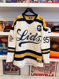 Vintage 1995 Lids Hockey Jersey Sz XL
