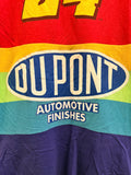 Vintage Jeff Gordon NASCAR Dupont Chase Racewear T-Shirt Sz L Made in USA