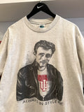 Vintage IU Indiana University James Dean Always in Style T-Shirt Sz L Made in USA