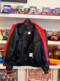 Vintage University of Louisville Cardinals Leather Bomber Jacket Sz L