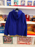 Polo Ralph Lauren Blue Tigers Varsity Sherpa Fleece Zip Up Collegiate Hoodie  Sz L