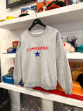 Vintage Converse Embroidered Sweatshirt Sz M Made in the USA