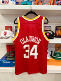 Olajuwon #34 Houston Rockets NBA Champion Jersey Sz 40/M Made in USA