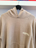 Fear of God Essentials Beige Hoodie Sz M