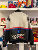 Kevin Harvick #29 Goodwrench Service Plus NASCAR Jeff Hamilton Leather Racing Jacket Sz L