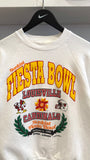 Vintage 1991 Louisville Cardinals Football Sunkist Fiesta Bowl Sweatshirt Sz M Made in USA