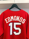 Vintage Jim Edmonds #15 Saint Louis Cardinals Majestic Jersey Sz XXL