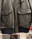 Harley-Davidson Military Style Leather Bomber Jacket Sz M