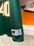 Vintage Shawn Kemp Seattle SuperSonics NBA Champion Jersey Sz 48/XL