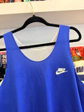 Nike Blue & White Mesh Reversible Basketball Practice Jersey Sz XL