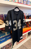Vintage Bo Jackson Los Angeles Raiders Champion Jersey Sz 40/M Made in USA