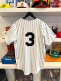 Babe Ruth #3 New York Yankees Majestic Cooperstown Collection Jersey Sz M