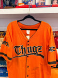 Vintage WWF TAZZ TAZZMISSION Thugz #13 Baseball Style Jersey Sz XL
