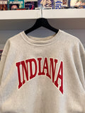 Vintage Indiana University Gray Sweatshirt Sz L