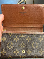 Louis Vuitton Bifold Wallet Porte Monnaie Trésor Monogram P14