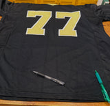 Willie Roaf New Orleans Saints Hall of Fame Induction Autographed Jersey Sz XL