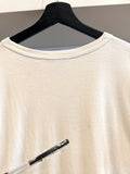 Vintage Moonbase Alpha Golden Wheel Ringer T-Shirt Sz M