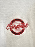 Vintage University of Louisville Cardinals Embroidered White Long Sleeve T-Shirt Sz L