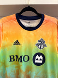 Toronto FC MLS Love Unites Tie Dye adidas Soccer Jersey Sz M