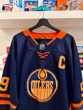 Wayne Gretzky Edmonton Oilers NHL adidas Jersey Sz XXL