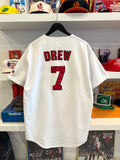 Vintage J.D. Drew #7 Saint Louis Cardinals Russell Athletic Jersey Sz L
