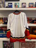 NWT CCM White Red Black Yellow Hockey Jersey Sz S