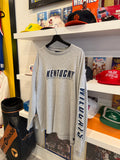 Vintage UK University of Kentucky Jansport Gray Long Sleeve T-Shirt Sz XL Made in USA