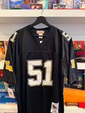 NWT Sam Mills New Orleans Saints 
Mitchell & Ness Throwbacks Jersey Sz 54/XXL