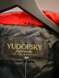 Vintage University of Louisville Cardinals Leather Bomber Jacket Sz L