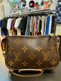 Louis Vuitton Mini Pochette Accessories Monogram Purse Bag