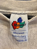 Vintage Indiana University Gray Sweatshirt Sz L