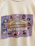 Vintage 2000 New Orleans Heritage & Jazz Festival T-Shirt Sz L