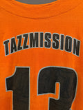 Vintage WWF TAZZ TAZZMISSION Thugz #13 Baseball Style Jersey Sz XL