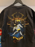 Vintage 1994 Batman The Dark Knight T-Shirt Giant Tag Sz L Front and Back Graphics