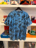 Vintage Miller Genuine Draft T-Shirt Sz M Front and Back Graphics