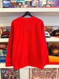 Vintage IU Indiana Softball Embroidered Fleece Sweatshirt Sz M